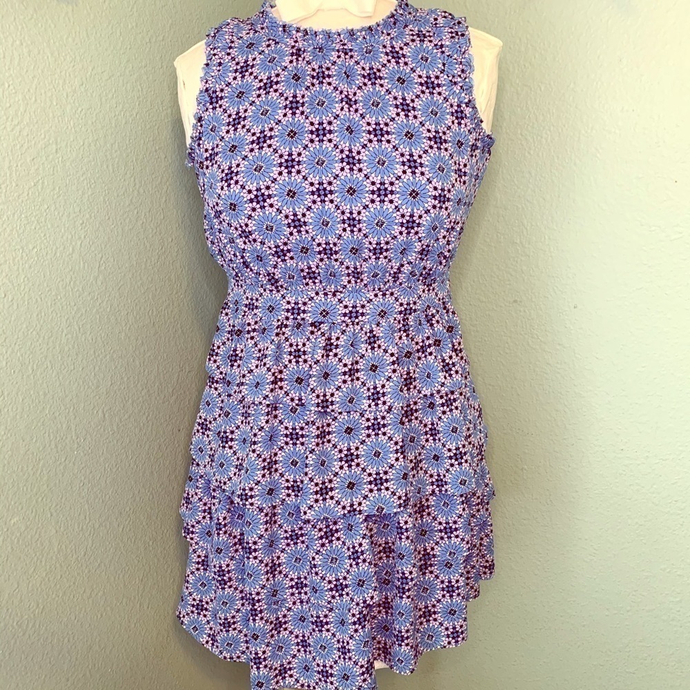 Banana Republic Funnel Neck Sleeveless Dress